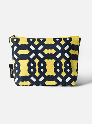 [MD &amp;P!CK] &amp;STORE POUCH BOLD YELLOW