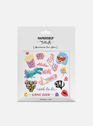 [MD &amp;P!CK] PAPERSELF Talk Out Loud TATTOO STICKER