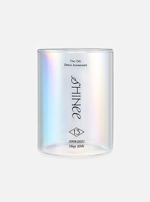 SHINee 13th ANNIVERSARY Memory Aurora Glass SET