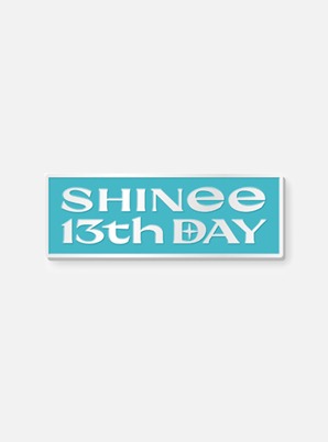 SHINee 13th ANNIVERSARY BADGE (LOGO Ver.)
