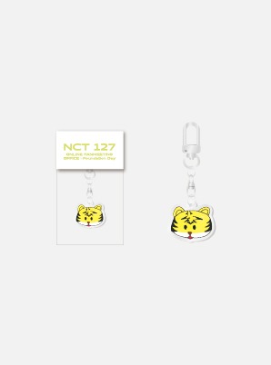 NCT 127 FANMEETING &#039;OFFICE : Foundation Day&#039; Beyond LIVE HAND DRAWN ACRYLIC KEY RING