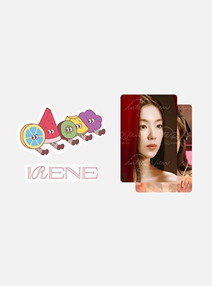 Red Velvet Fanmeeting Beyond LIVE [ReVeluv ACE ONLY] inteRView vol.7 : Queendom EPOXY STICKER SET