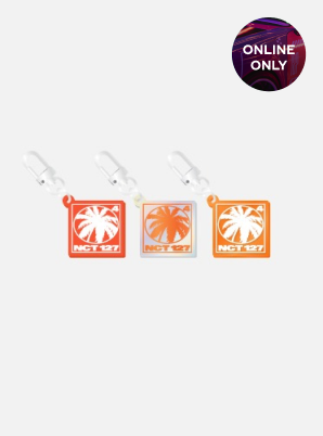 [ONLINE ONLY] NCT 127 SQUARE LOGO ACRYLIC KEY RING - NCT 127 질주 STREET