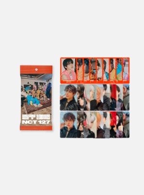 NCT 127 RANDOM TRADING CARD SET [D ver.] - 질주
