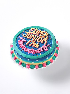 SUPER JUNIOR 17th Anniversary Cake Acrylic Griptok