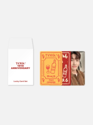 TVXQ! 19th Anniversary Lucky Card Set