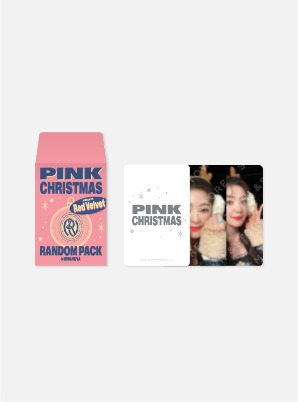 Red Velvet PHOTO CARD RANDOM PACK - 2022 PINK CHRISTMAS