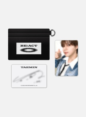 Beyond LIVE - 2023 TAEMIN FANMEETING &#039;RE : ACT&#039; CARD WALLET + PHOTO CARD SET