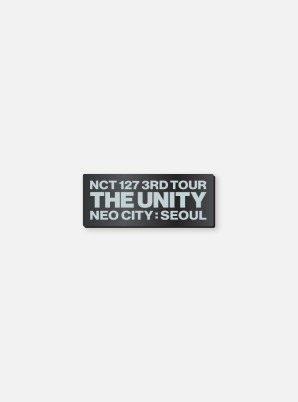 NCT 127 3RD TOUR ‘NEO CITY : SEOUL - THE UNITY’ BADGE