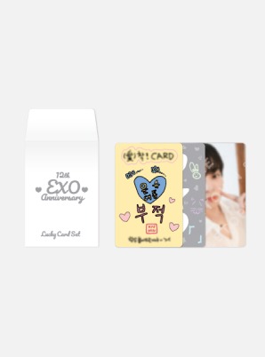 EXO 12th Anniversary LUCKY CARD SET