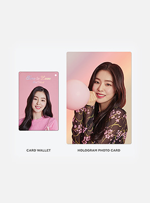 Red Velvet HOLOGRAM CARD HOLDER SET - Time To Love