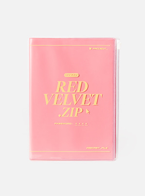 Red Velvet ZIPPER NOTE