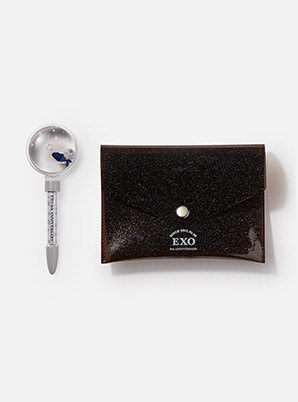 EXO 8th ANNIVERSARY WATER BALL PEN &amp; POUCH