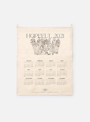 EXO 2021 Canvas Drawing Calendar