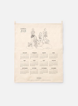 aespa 2021 Canvas Drawing Calendar