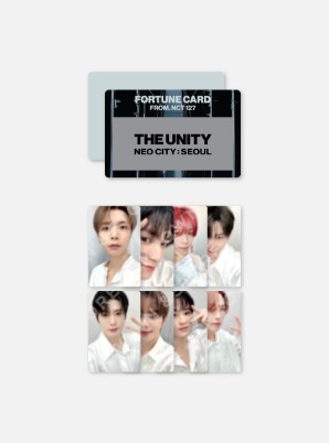 NCT 127 3RD TOUR ‘NEO CITY : SEOUL - THE UNITY’ FORTUNE SCRATCH CARD