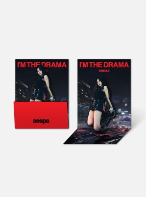 aespa [BLACK] Drama - POP-UP CARD