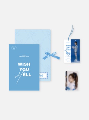 WENDY FABRIC COVER DIARY - Wish you hell